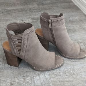 Faux Suede booties